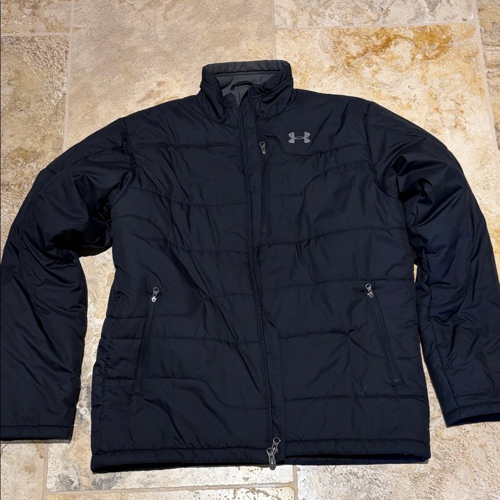 Under Armour Men's Dark Blue Puffer Jacket